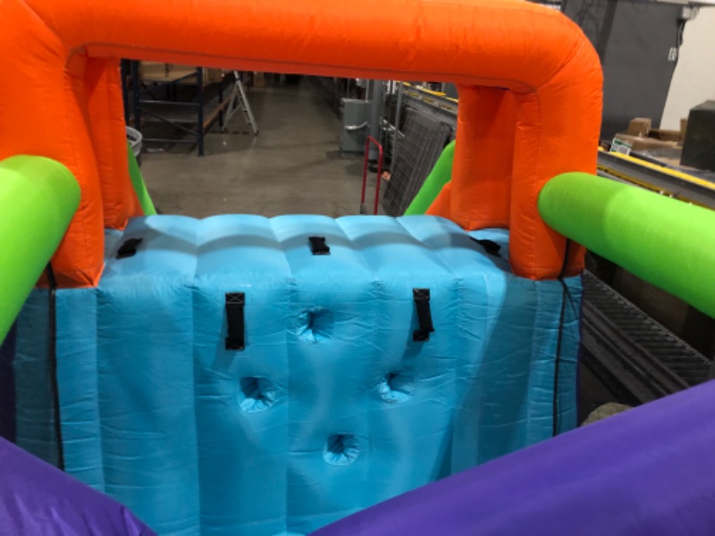 Photo 5 of AirMyFun Bounce House,Bouncing Slide,Jumping Slide House,Climbing Bouncy House,Castle Bounce House with Long Slide,with Air Blower for Kids Indoor and Outdoor Party
