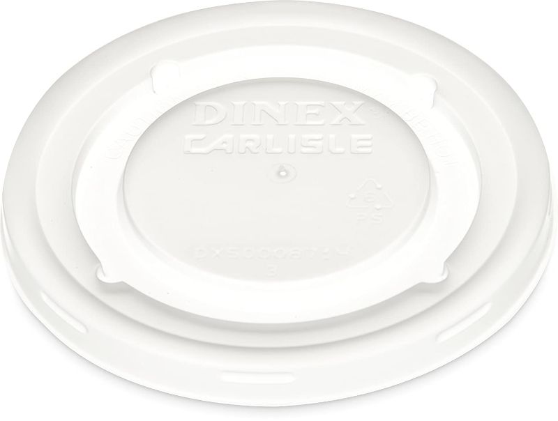 Photo 1 of  Dinex Polystyrene Disposable Lid