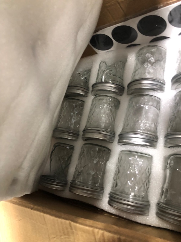 Photo 2 of **4-5 jars a broken*
30-pack 6 oz mason jars