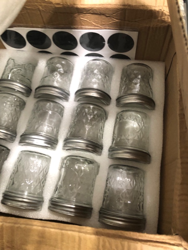Photo 5 of **4-5 jars a broken*
30-pack 6 oz mason jars