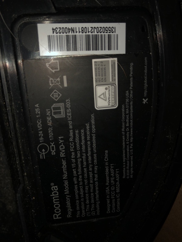 Photo 7 of » iRobot » iRobot Roomba Robot Vacuum RVD-Y1 