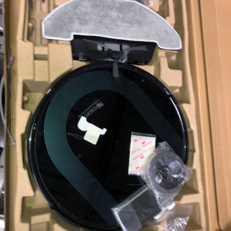 Photo 1 of Proscenic 850T Robot Vacuum Cleaner, Wi-Fi Connected Robot Vacuum and Mop, Works with Alexa & Google Home, 3-in-1 Robotic Vacuum with 3000Pa Strong Suction on Carpets and Hard Floors, Boundary Strip
