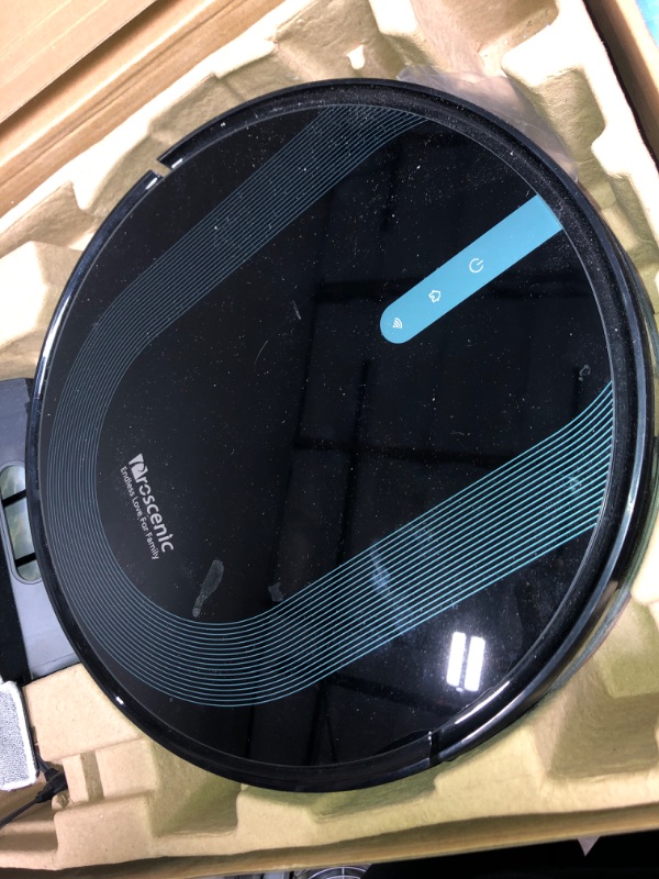 Photo 1 of Proscenic 850T Robot Vacuum Cleaner, Wi-Fi Connected Robot Vacuum and Mop, Works with Alexa & Google Home, 3-in-1 Robotic Vacuum with 3000Pa Strong Suction on Carpets and Hard Floors, Boundary Strip
