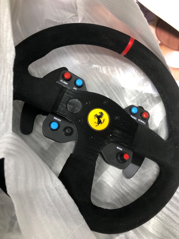 Photo 5 of **OPENED**
Thrustmaster T300 Ferrari Integral Racing Wheel Alcantara Edition