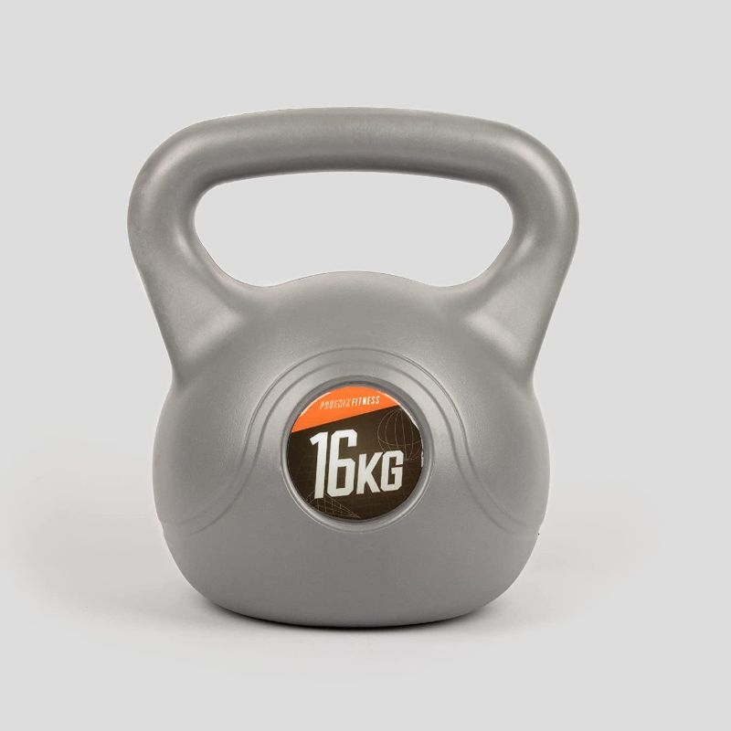 Photo 1 of Phoenix Fitness Vinyl Kettlebell - Heavy Weight for Strength Training, Bodybuilding, Muscle and Cardio Exercises -  Workout Equipment for Home, Gym and Studio - Various Weights 
