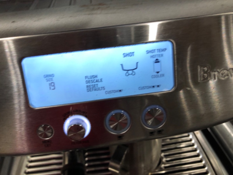 Photo 2 of **PLEASE SEE COMMENTS**
Breville BES880BSS Barista Touch Espresso Machine, Brushed Stainless Steel (2693705)
