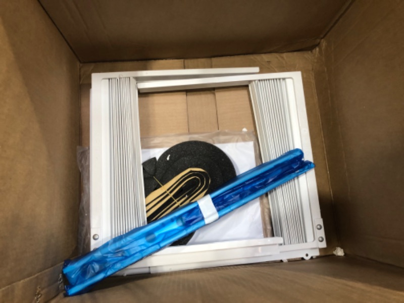 Photo 1 of **OPENED**
Amazon Basics Window-Mounted Air Conditioner with Mechanical Control - Cools 150 Square Feet, 5000 BTU, AC Unit