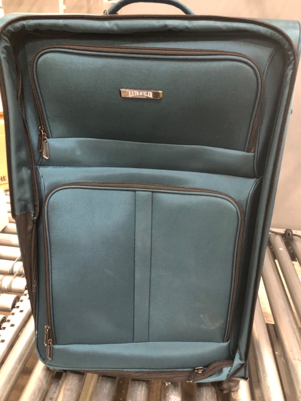 Photo 1 of -USED-DIRTY-
Anzio 30" Softside Expandable Spinner Luggage (Teal)
