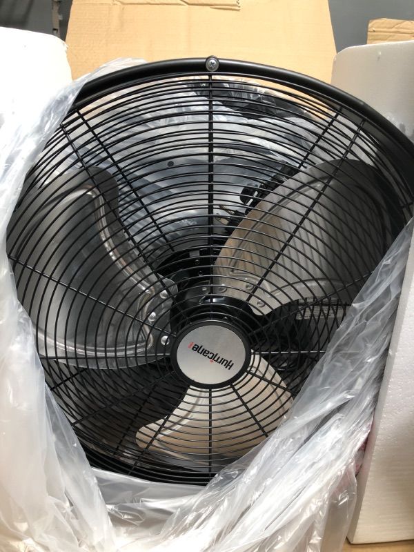 Photo 1 of Hurricane Stand Fan - 20 Inch, Pro Series, High Velocity, Heavy Duty Metal For Industrial, Commercial, Residential, & Greenhouse Use - ETL Listed, Black
