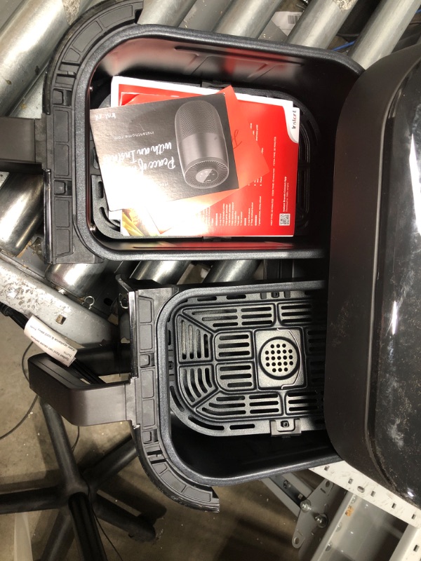 Photo 3 of  Instant Vortex Plus XL 8-quart Dual Basket Air Fryer Oven, From the Makers of Instant Pot, 2 Independent Frying Baskets, ClearCook Windows, Dishwasher-Safe Baskets, App with over 100 Recipes
