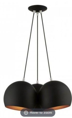 Photo 1 of Livex Lighting - 43393-04 - Piedmont - 3 Light Globe Pendant In Transitional Style-15 Inches Tall and 21.5 Inches Wide
