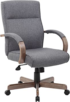 Photo 1 of Boss Office Products (BOSXK) Chairs Executive Seating, Gray
