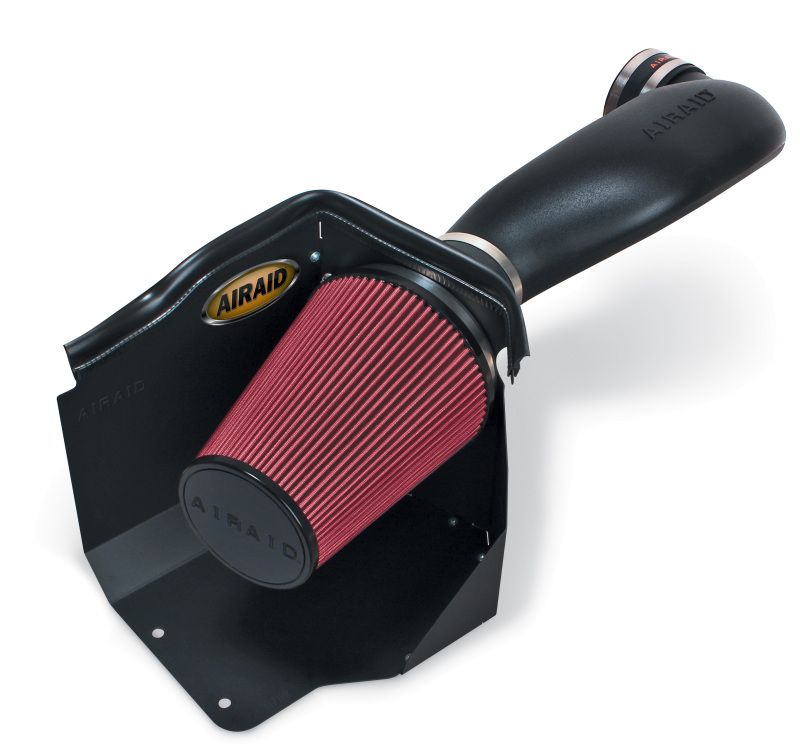 Photo 1 of Airaid Intake System, Cold Air Dam System with Black Intake Tube, SynthaFlow (Oiled Filter) (Red)
