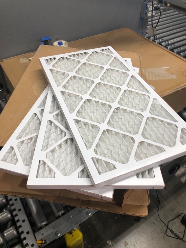 Photo 1 of 14 in. x 25 in. x 1 in. Supreme Allergen Pleated MERV 14 Air Filter (3-Pack)