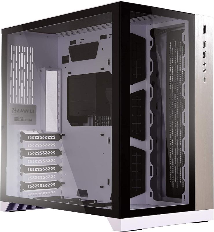 Photo 1 of Lian Li PC-O11DW 011 DYNAMIC tempered glass on the front Chassis body SECC ATX Mid Tower Gaming Computer Case White