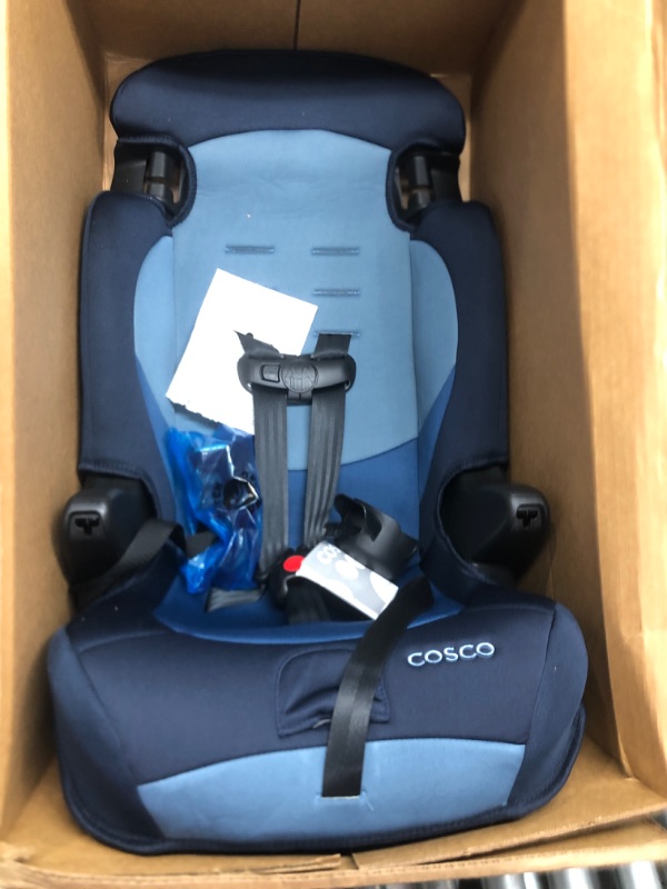 Photo 2 of Cosco Finale DX 2 in 1 Booster Car Seat Sport Blue