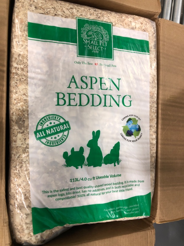 Photo 2 of (2-pack) Small Pet Select Aspen Bedding