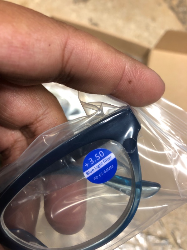 Photo 1 of EYE GLASSES SET OF 4 +3.50 BLUE LIGHT FILTER 