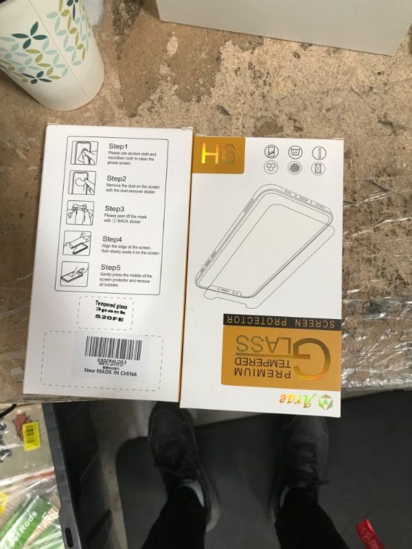 Photo 1 of Arae Screen Protector for Samsung Galaxy S20 FE 5G 2 pack 