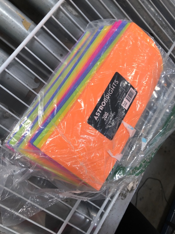Photo 1 of Astrobrights Color #10 Envelopes, 4.125" x 9.5", 24 lb/89 gsm, "Happy" 5-Color Assortment, 200 Pack (92109) 4.125 x 9.5 inches

