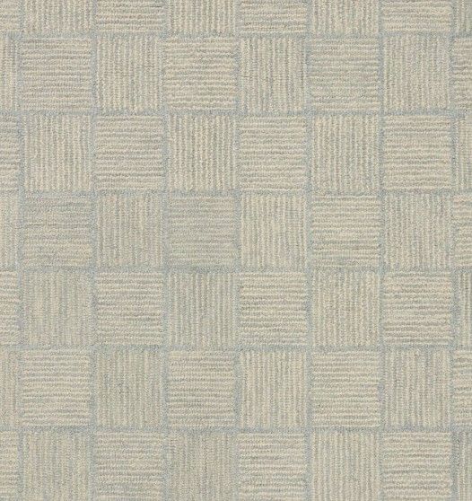 Photo 1 of Francis Hooked Silver/Sky Rug-2'6"X9' 
