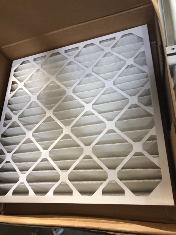 Photo 1 of 24x24x4 Air Filter MERV 8 Dust Defense (4-Pack), Pleated HVAC AC Furnace Air Filters Replacement