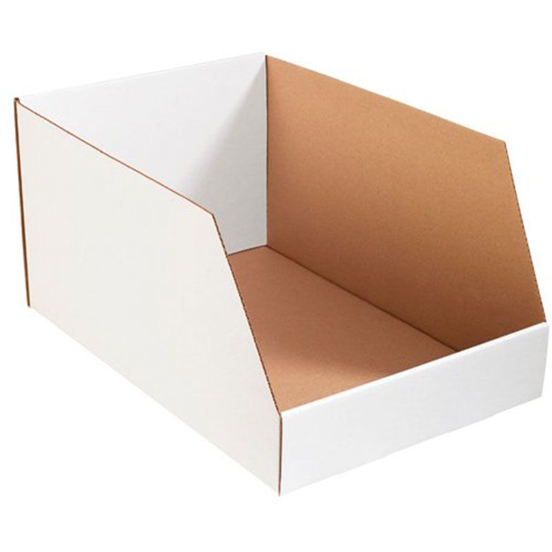 Photo 1 of 20" x 24" x 12" Jumbo Open Top Bin Box-8PCS 