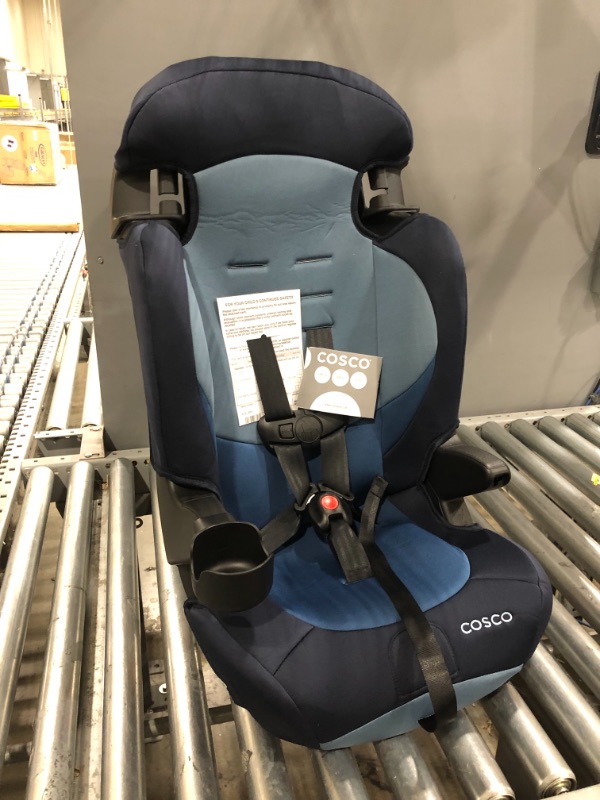 Photo 3 of Cosco Finale DX 2 in 1 Booster Car Seat Sport Blue