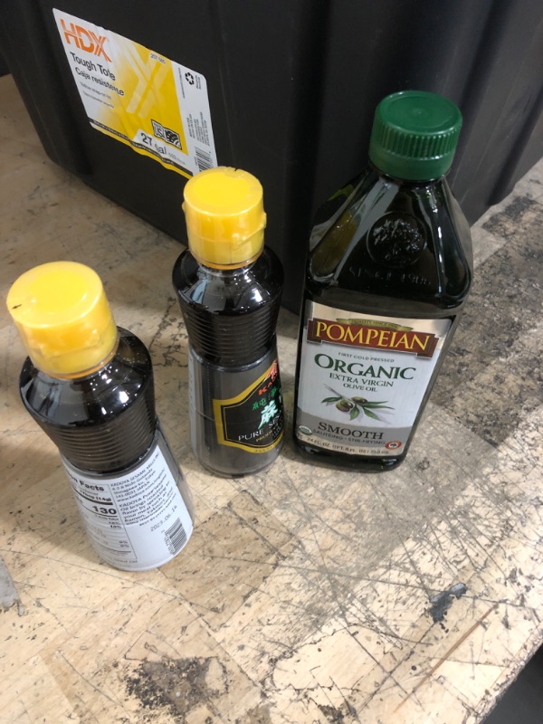 Photo 3 of  2 Kadoya Pure Sesame Oil Fluid Ounce, 11 Fl Oz (B3039),1 
Pompeian USDA Organic Smooth Extra Virgin Olive Oil, First Cold Pressed, Smooth, Delicate Flavor, Perfect for Sautéing & Stir-Frying, 16 FL. OZ.