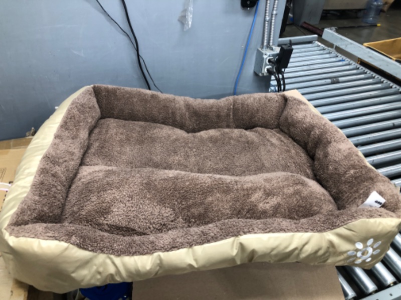 Photo 1 of 34" brown dog bed