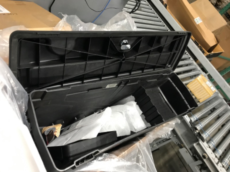 Photo 2 of *ONE SIDE IS BROKEN**
UnderCover SwingCase Truck Bed Storage Box | SC205D | Fits 2017 - 2023 Ford F-250/350 Super Duty Drivers Side , Black 2017 - 2022 Drivers Side