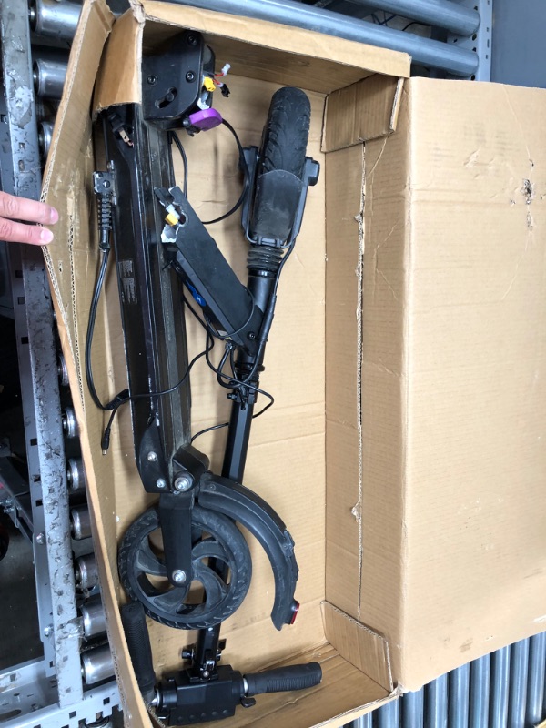 Photo 1 of **PARTS ONLY**EVERCROSS EV08E Electric Scooter, Electric Scooter for Adults with 8" Solid Tires & 350W Motor, Up to 19 Mph & 20 Miles Long-Range, 3 Speed Modes, Folding Electric Scooters for Adults Teenagers