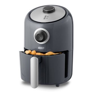 Photo 1 of (DOES NOT POWER ON; CRACKED TOP) Dash 1000W 2qt Single-Basket Compact Air Fryer

