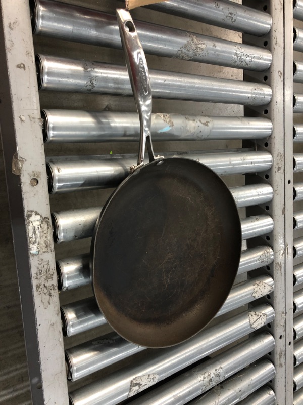 Photo 2 of (DENTED RIM) Made In Cookware - 12" Non Stick Frying Pan - Made Without PFOA - Stainless Clad 5 Ply Construction - Professional Cookware - Made In Italy (Graphite)