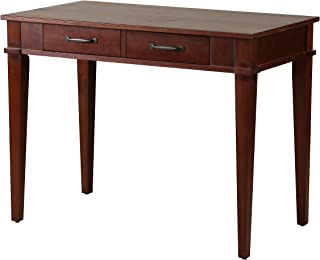 Photo 1 of (COSMETIC DAMAGES TO TABLE) Amazon Brand – Rivet Classic Home Office Desk, 39.4"W, Dark Espresso