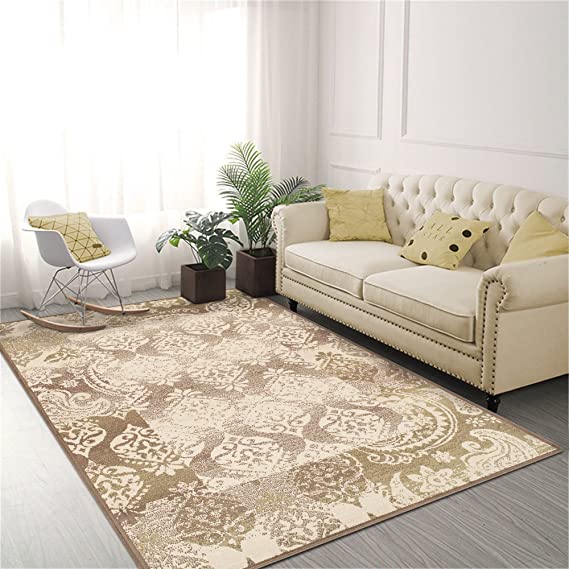 Photo 1 of (STOCK PIC INACCURATELY REFLECTS ACTUAL RUG) SUPERIOR Mystique Modern Geometric Paisley Polypropylene Indoor Area Rug, 8x10