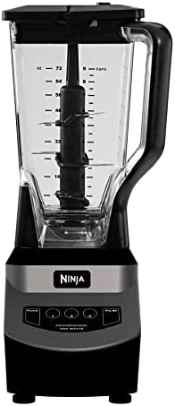 Photo 1 of (NOT FUNCTIONAL DUE TO CRACKS; CRACKED CONTAINER/LID) Ninja NJ601AMZ Professional Blender with 1000-Watt Motor & 72 oz Dishwasher-Safe Total Crushing Pitcher for Smoothies, Shakes & Frozen Drinks, Black
