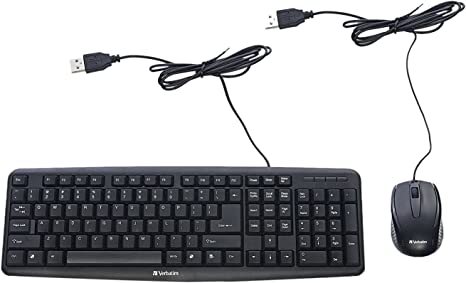 Photo 1 of Verbatim Slimline Wired Keyboard and Mouse Combo