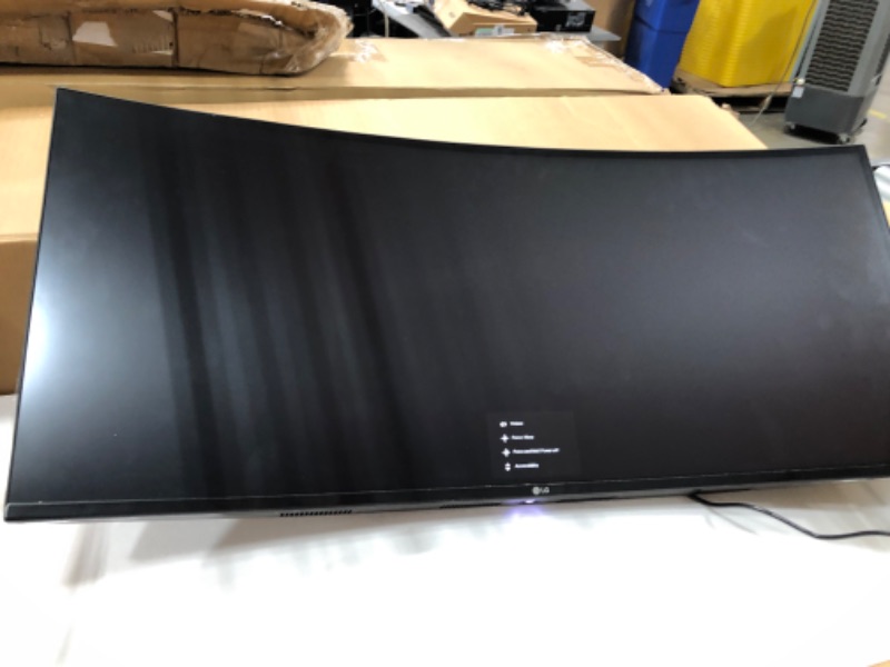 Photo 4 of LG 34WP88C-B 34-inch Curved 21:9 UltraWide QHD (3440x1440) IPS Display with Ergo Stand (Extend/Retract/Swivel/Height/Tilt), USB Type C (90W Power delivery), DCI-P3 95% Color Gamut with HDR 10
