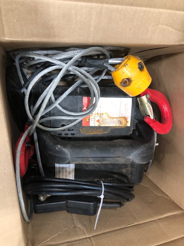 Photo 1 of ***PARTS ONLY*** PORTABLE HOIST USED
