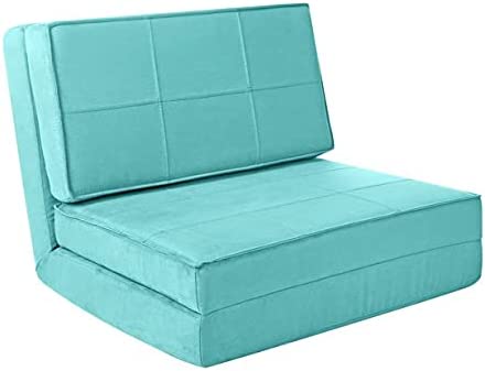 Photo 1 of ***PARTS ONLY*** Urban Shop Ultra Suede Convertible Flip Chair, Teal
