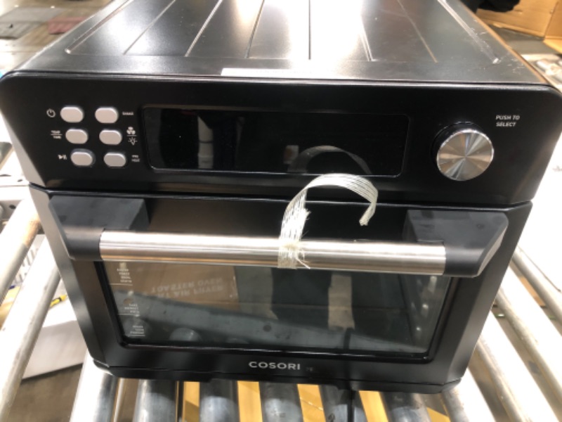 Photo 2 of ****tested powered on****
COSORI Air Fryer Toaster Oven, 12-in-1 Convection Ovens and Air Fryer Basket CTO-AB201-SUS
