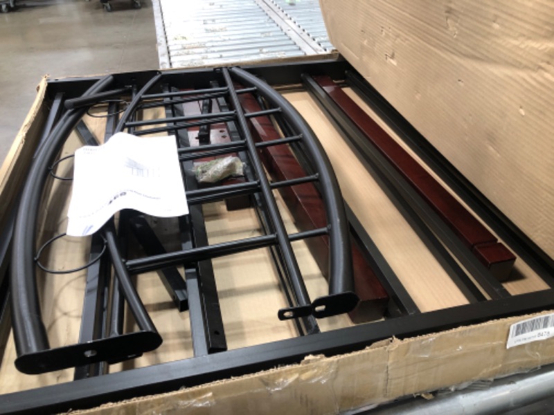 Photo 1 of **MISSING HARDWARE* Hodedah Metal Twin, Complete Bed
