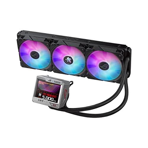 Photo 1 of ASUS ROG Ryujin II 360 ARGB EVA Edition All-in-one Liquid CPU Cooler 360mm Radiator (3.5"Color LCD, Embedded Pump Fan, 3xROG 120mm ARGB Fans, Compatib
