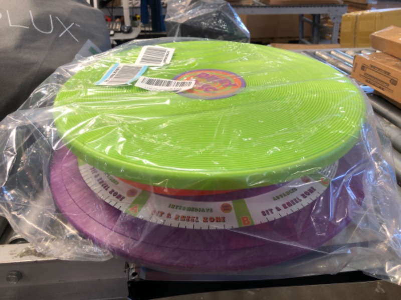Photo 2 of  Dizzy Disc Original. Sit and Spin Disk for 3+ year olds up to 150 lbs. Balance, Coordination, Spatial Awareness and Sensory Stimulation Portable. 
