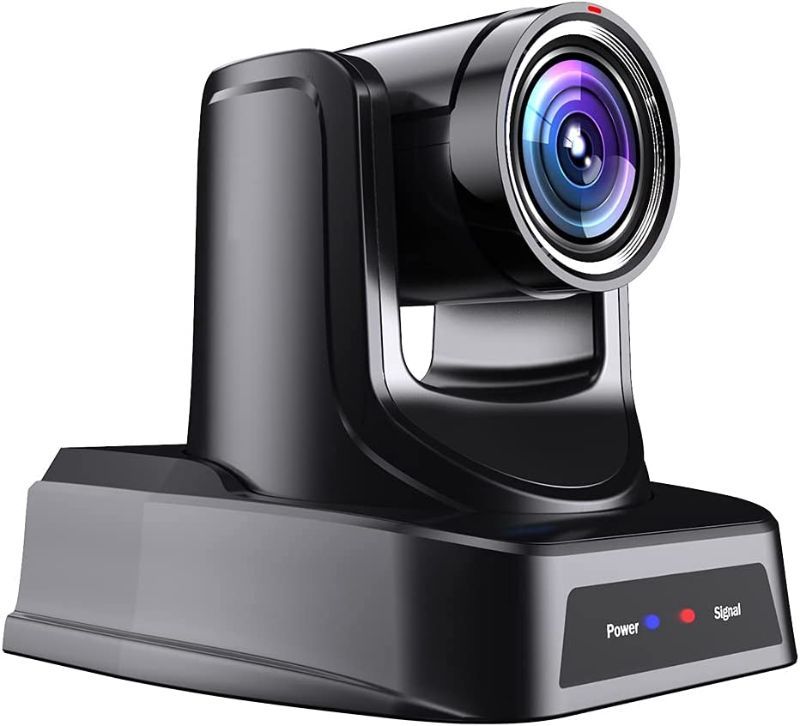 Photo 1 of **TESTED FOR POWER** SMTAV PTZ Camera with 3G-SDI,HDMI and IP Streaming Outputs,30X + 8X Zoom,Video Conference Live Streaming Camera for Broadcast,Conference,Events,Church and School etc (30X, Camera)
