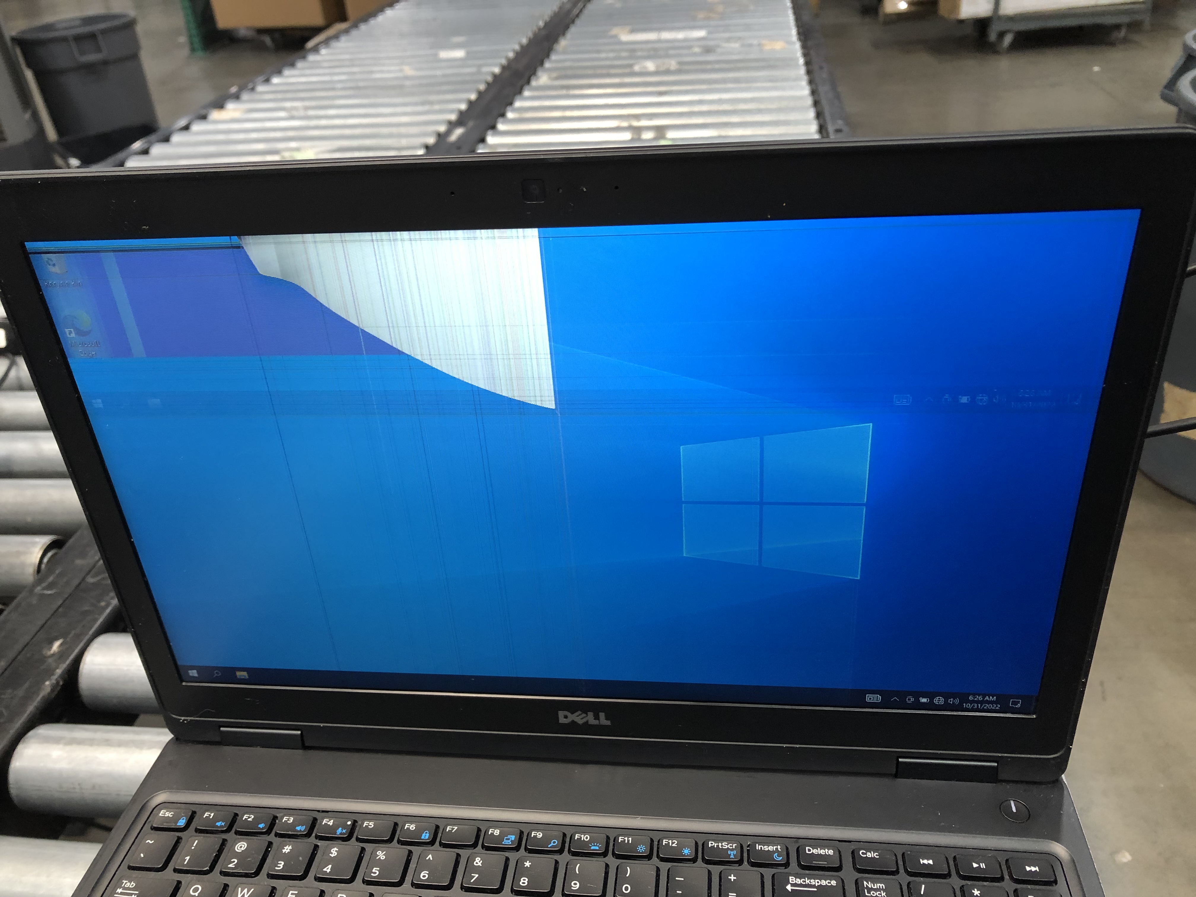 Photo 3 of *LAPTOP IS DAMAGED-BUT DOES SHOW ON MONITER WITH HDMI**
Dell Latitude 5580 15.6 Inch Business Laptop i5-7200U 8GB RAM 500GB HDD Windows 10 Pro
