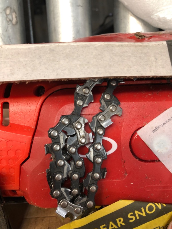 Photo 4 of **used**
Sun Joe SWJ801E-RED 8-Inch 7-Amp Electric Telescoping Pole Chain Saw, Red