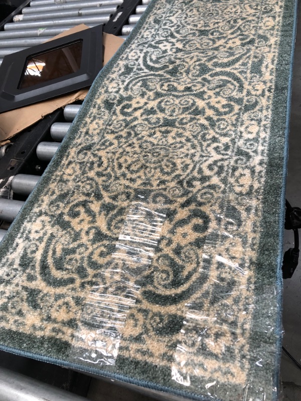 Photo 2 of **used-needs cleaning**
1.8 x 4.10 Maples Rugs Pelham Vintage Runner Rug Non Slip Washable Hallway Entry Carpet [Made in USA]