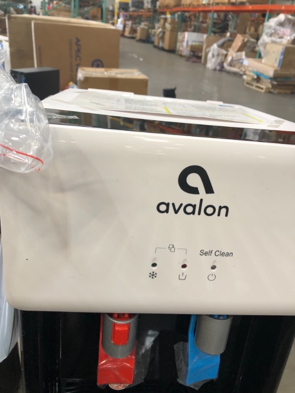 Photo 3 of Avalon A6 Touchless Bottom Loading Water Cooler Dispenser - Hot & Cold Water, Child Safety Lock, Innovative Slim Design, Holds 3 or 5 Gallon Bottles - UL/Energy Star Approved
